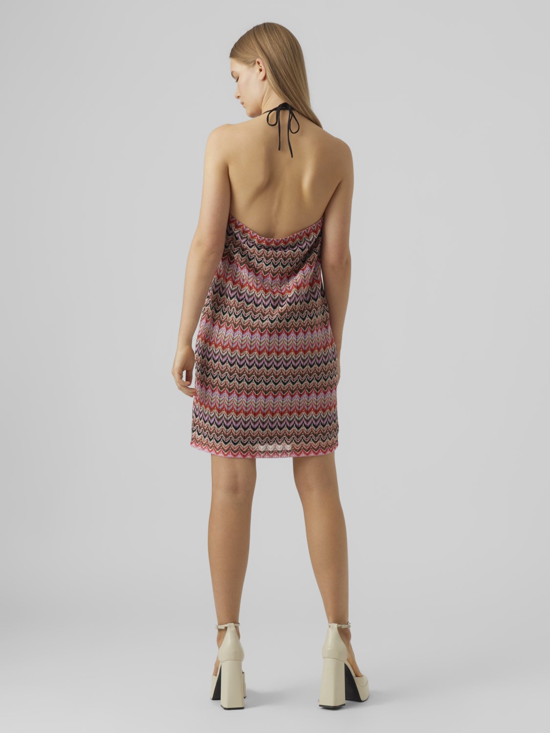 Vero Moda VMDICTE HALTERNECK SHORT DRESS
