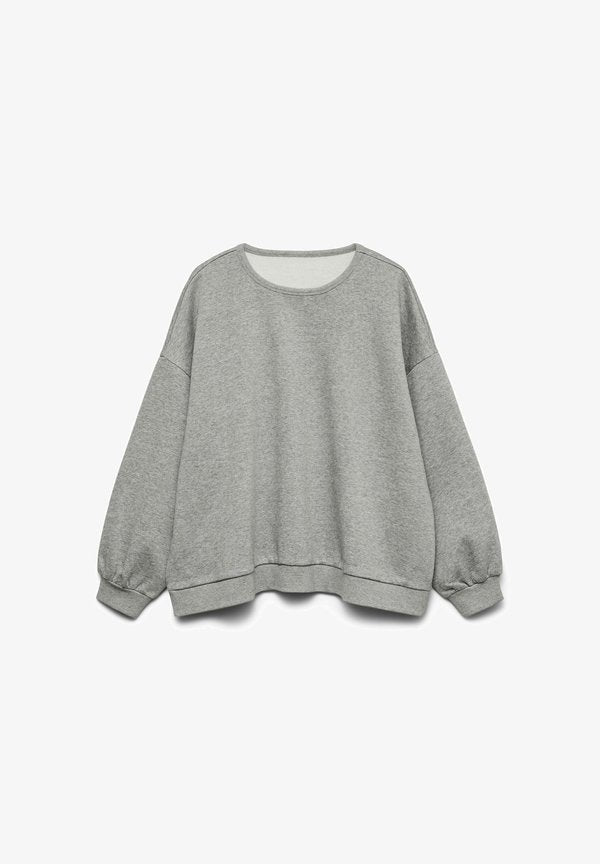 Vero Moda SWEATSHIRTS VMTEDDY SWEATSHIRT - Sweatshirt - light grey melange