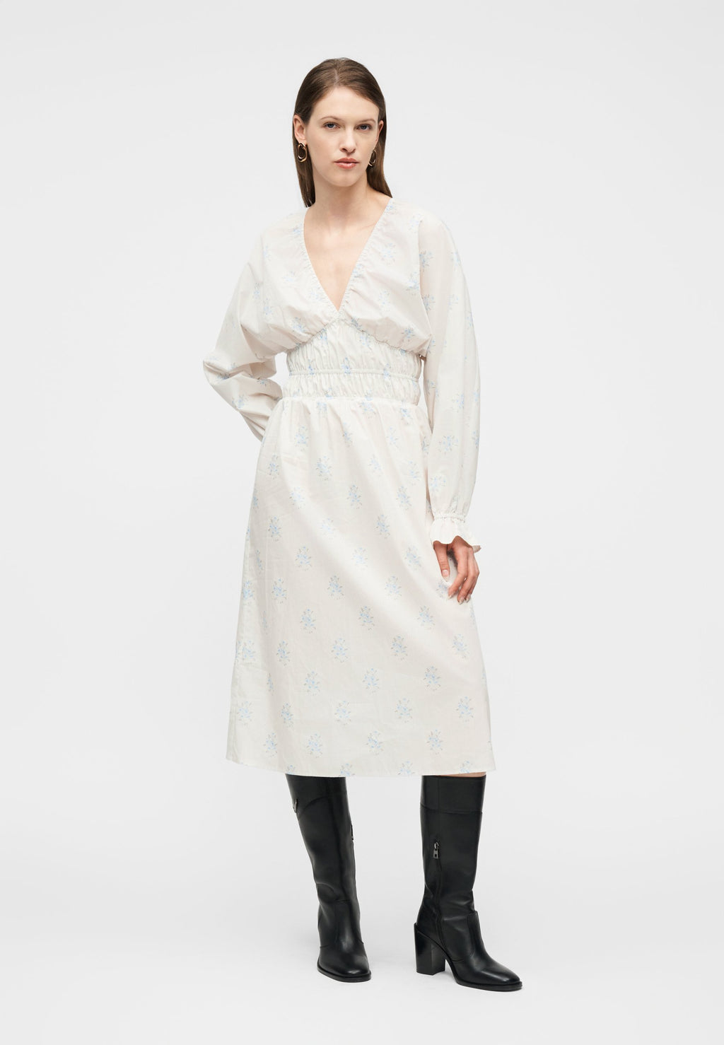 DESIGNERS REMIX FLORA SLEEVE DRESS