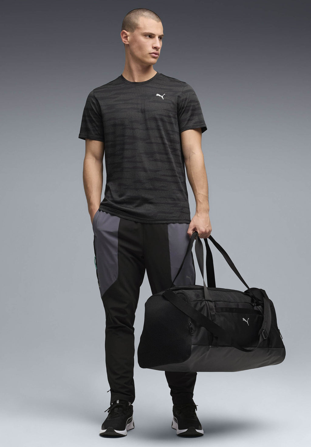 Puma M PWRTRAIN JACQUARD TEE