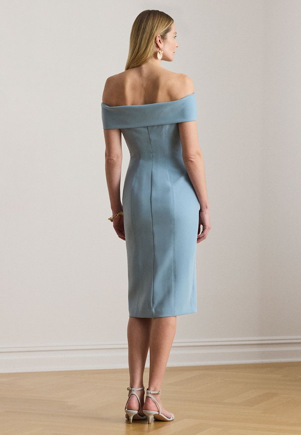Lauren Ralph Lauren CREPE OFF-THE-SHOULDER COCKTAIL DRESS