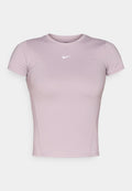 Nike Performance ONE TOP - Sports T-shirt - light violet ore/white