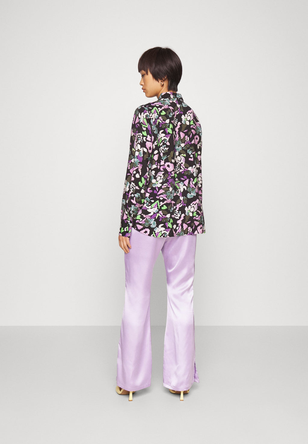 Glamorous Petite TAILORED SPLIT FLARES