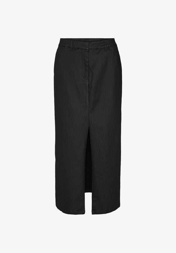 Vero Moda VMLEAH Mid waist - Pencil skirt - black