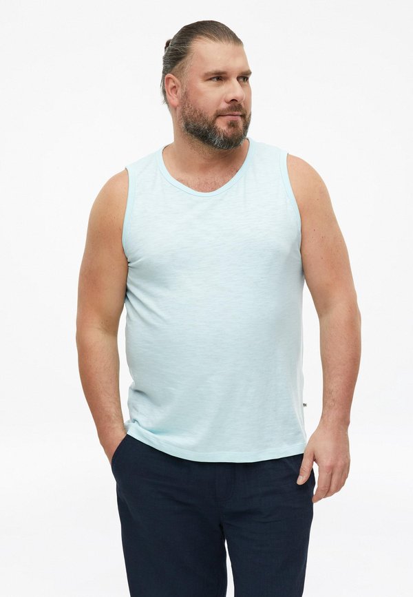s.Oliver T-SHIRT - Top - azurblau