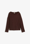 TOM TAILOR Long sleeved top - dark pecan brown