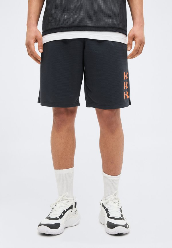Under Armour NEXT GEN - Sports shorts - anthracite/team orange