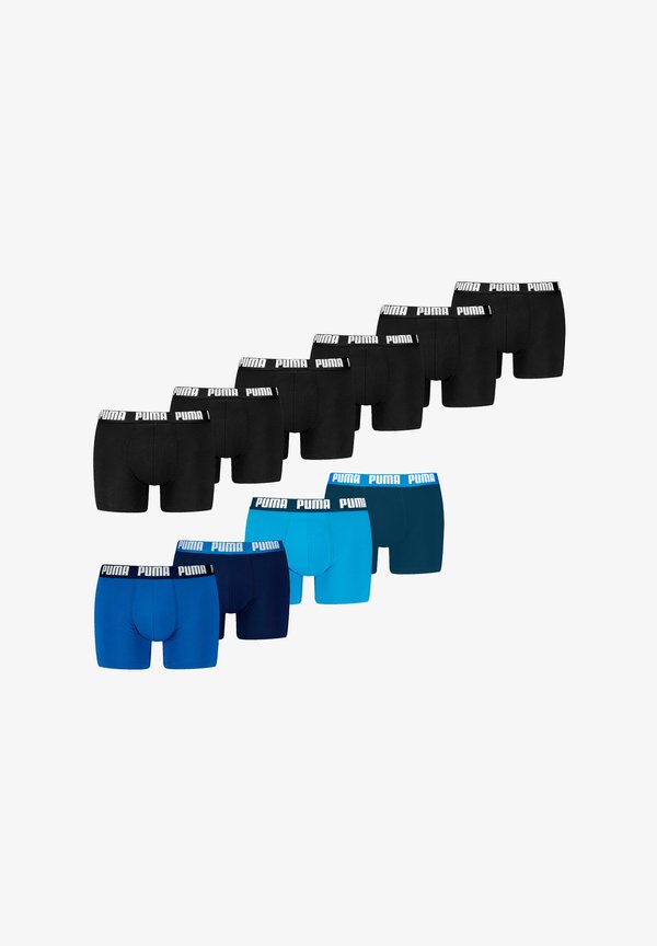 Puma EVERYDAY 10ER PACK - Boxer briefs - black   blue