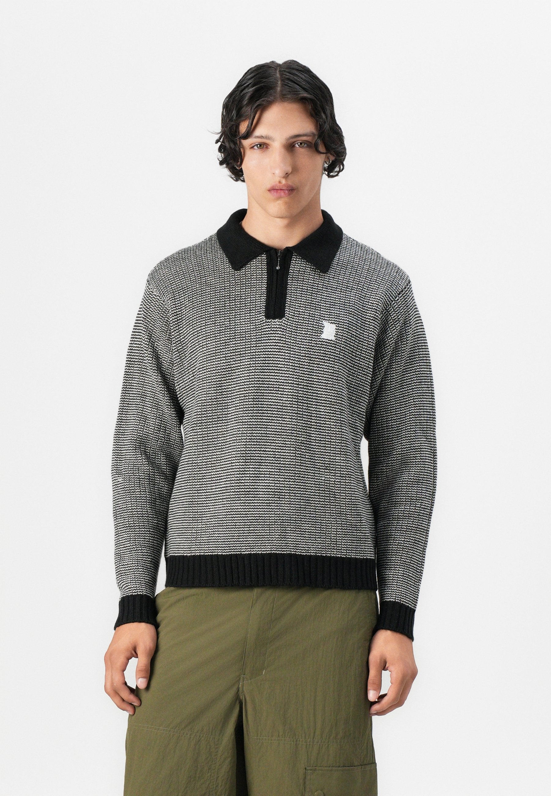 HUF MEGABLAST TWO TONE SWEATER UNISEX