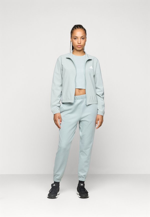 adidas Performance WORKOUT ESSENTIALS 3-STRIPES WOVEN WARM UP JACKET