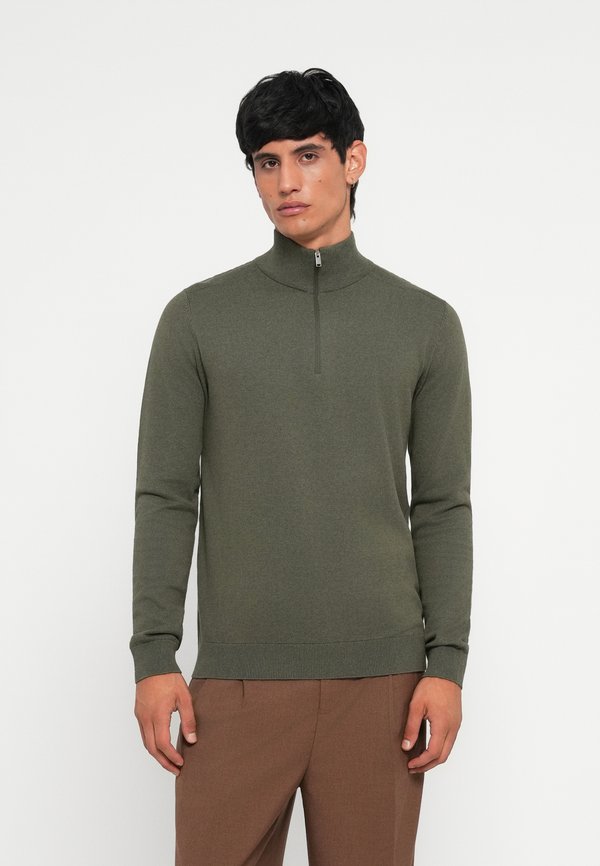 Selected SLHBERG LS HALF ZIP NOOS