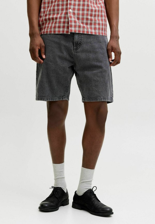 Jack & Jones Relaxed fit Loose - Denim shorts - black
