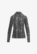 s.Oliver SCHMAL GESCHNITTENES - Long sleeved top - dunkelgrau