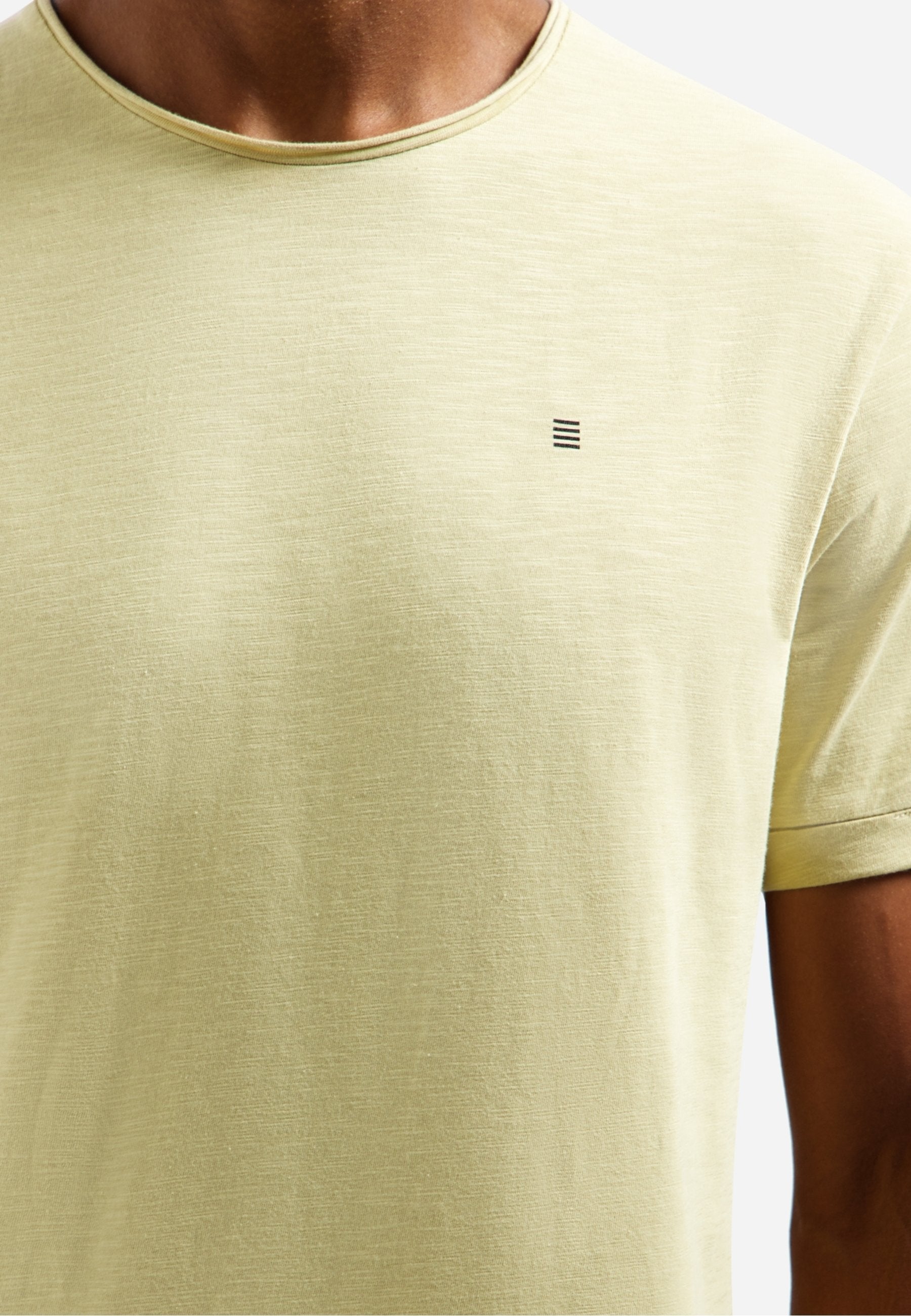 SLUB WITH ROUND NECK Media 6