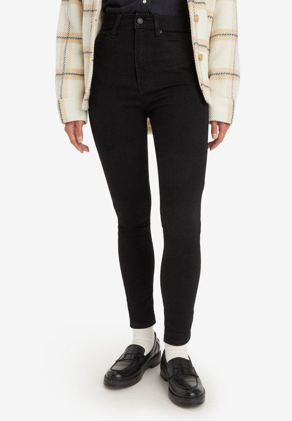 Levi's® RETRO HIGH SKINNY - Jeans Skinny Fit - black celestial