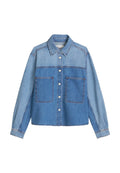 Marc O'Polo DENIM PINEAPPLE FIBRE, DENIM BLOUSES LONGSLEEVE, PATCHWORK
