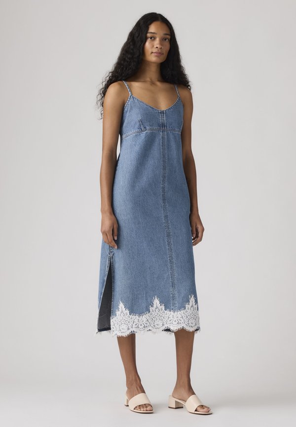 Levi's® SLIP DRESS - Denim dress - slipped my mind