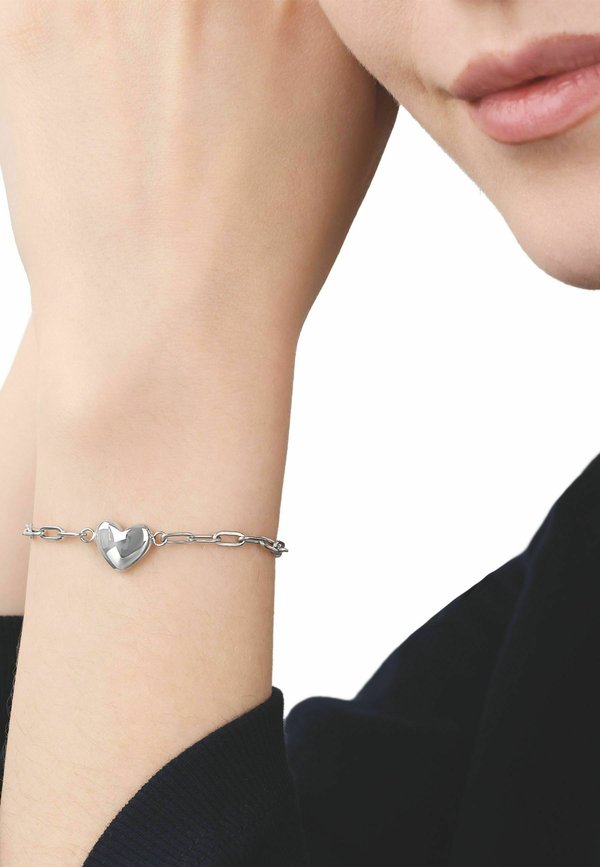 TOM TAILOR HERZ - Bracelet - silver-coloured