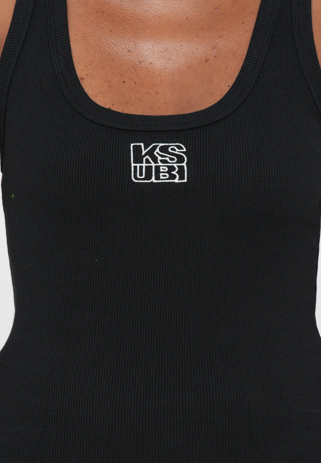Ksubi STACKED ORIGIN TANK
