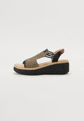 TOM TAILOR Platform sandals - black/nature