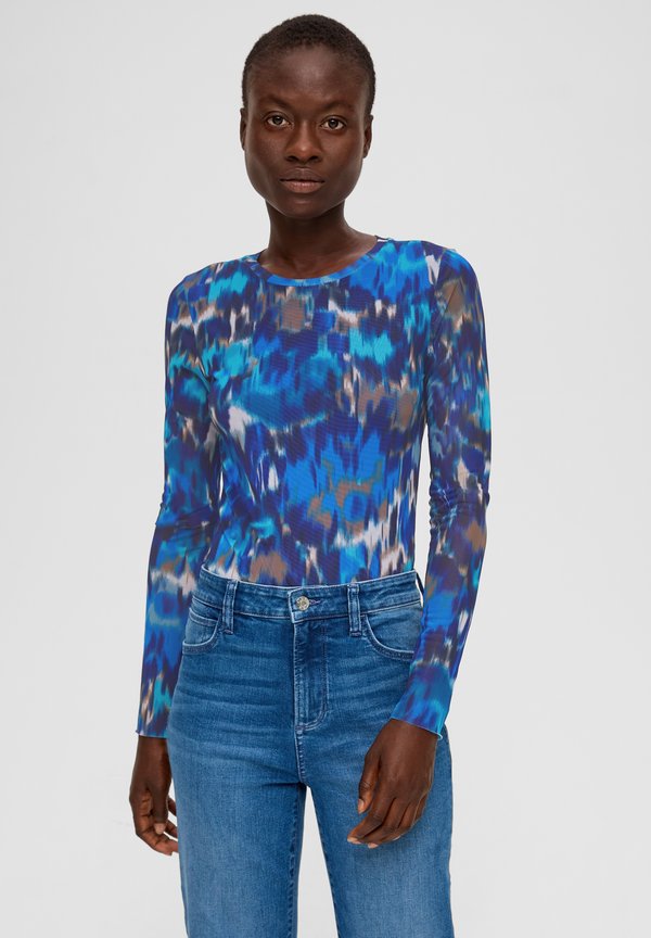 s.Oliver Long sleeved top - navy