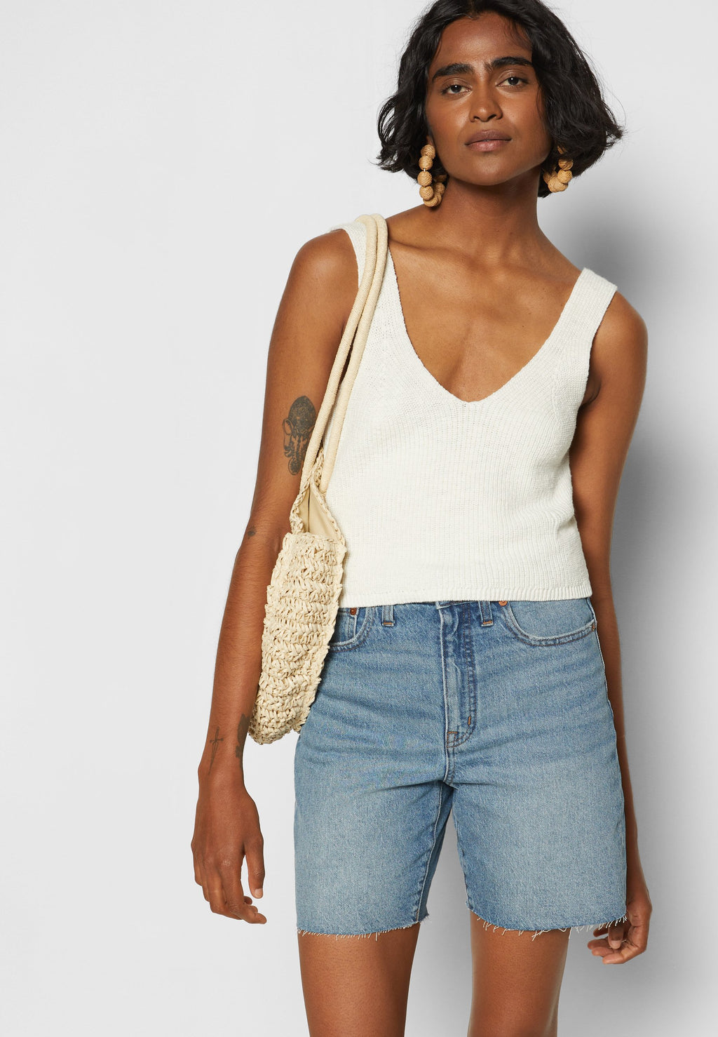 Madewell HIGH RISE MID LENGTH