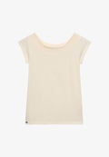 Superdry & Co SUPERDRY ATHLETIC ESSENTIALS OFF SHOULDER TOP.. - Basic T-shirt - off white