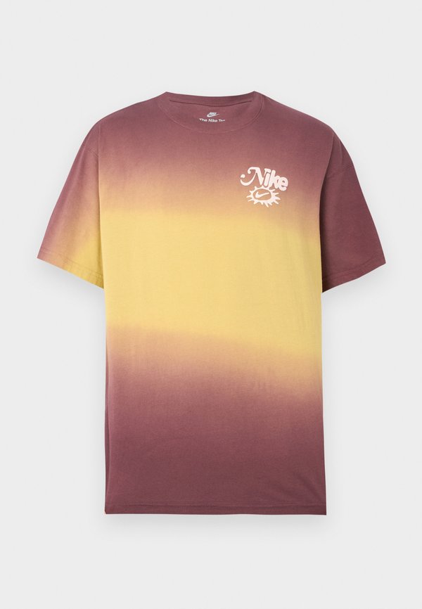 Nike Sportswear TEE DUNK  - Print T-shirt - buff gold coloured/tattoo