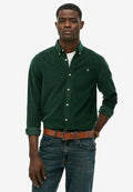 Superdry & Co SUPERDRY CLASSIC NEEDLE CORD SHIRT.. - Shirt - enamel green