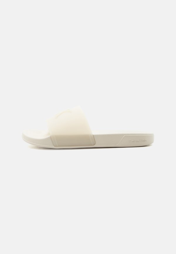 Calvin Klein ESS SLIDE - Mules - oatmeal
