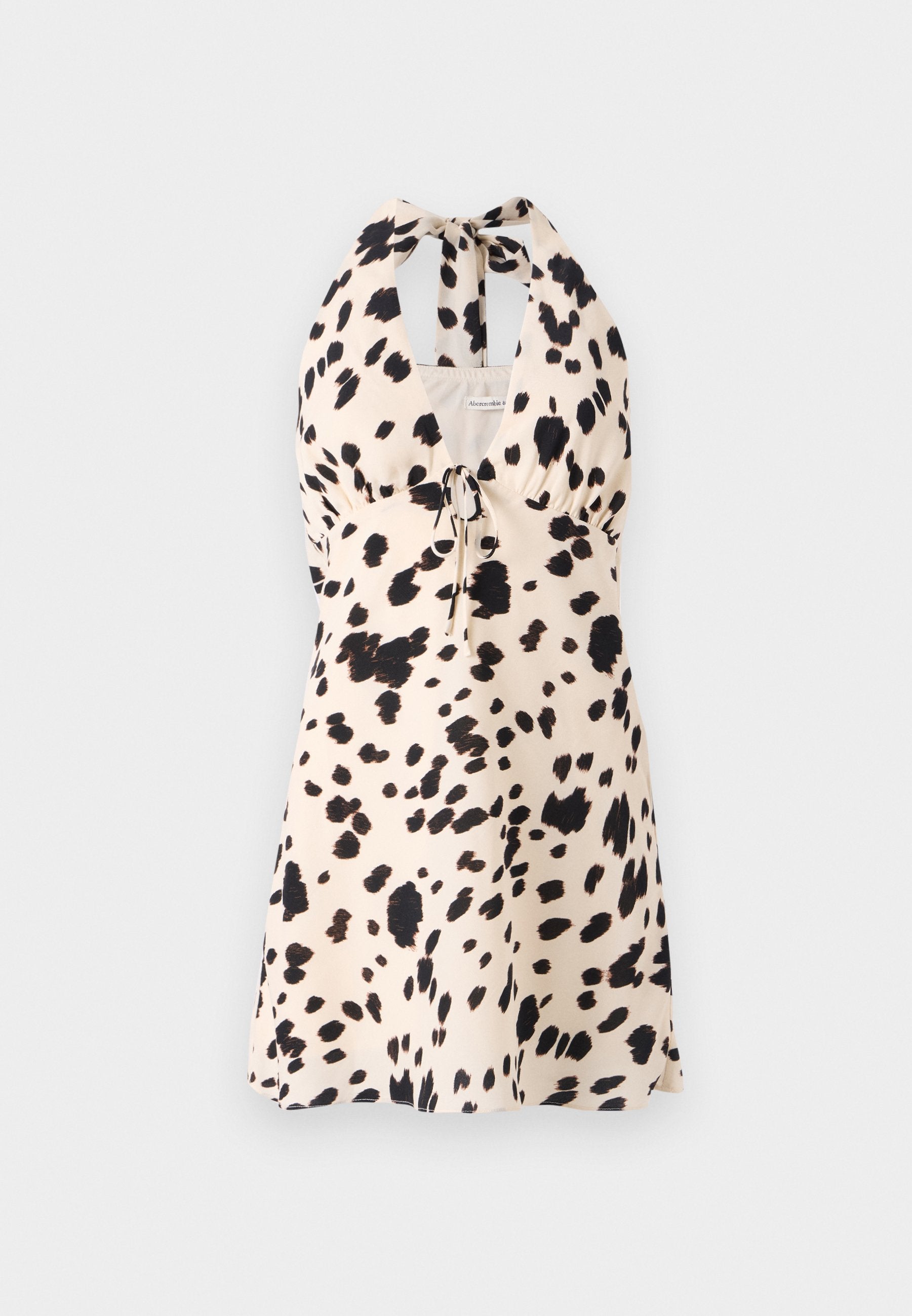 Abercrombie & Fitch TIE HALTER NECK SHORT DRESS