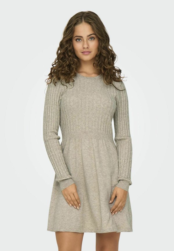 ONLY Knitted ONLFIA Short - Jumper dress - beige