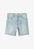 Mango ADULT - Denim shorts - light blue