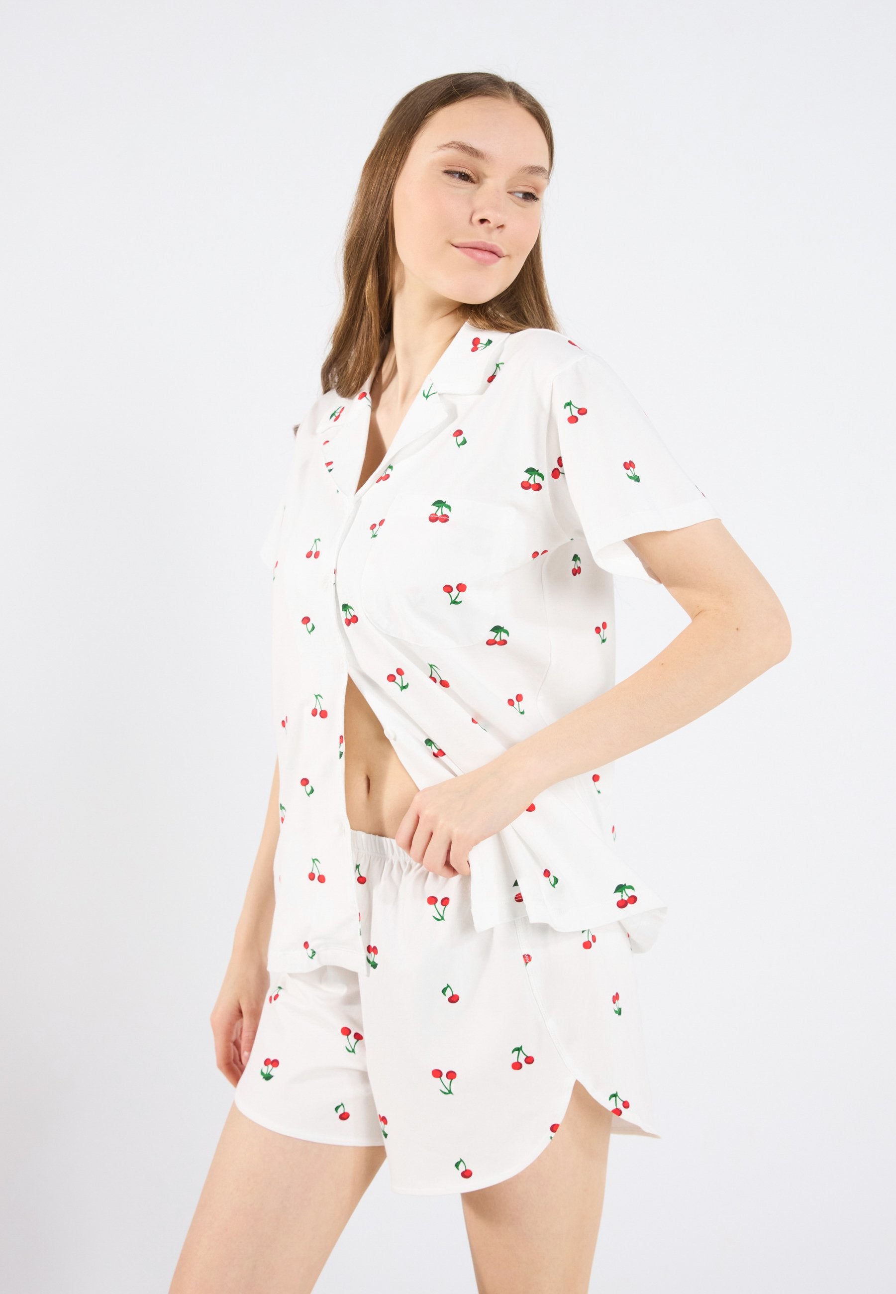 Even&Odd FRUIT PRINT 100% COTTON SET