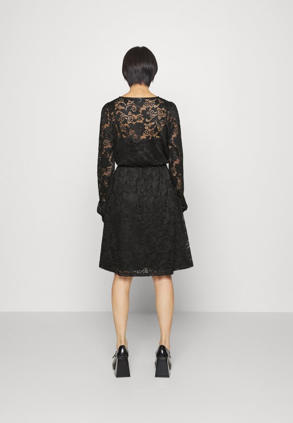 VILA Petite VISANDRA V NECK DRESS