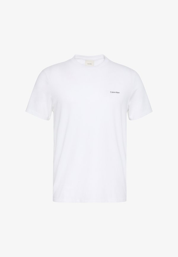 Calvin Klein SLIM STRETCH - Basic T-shirt - bright white