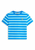 LOGO EMBROIDERY JERSEY CREW NECK T-SHIRT Media 1