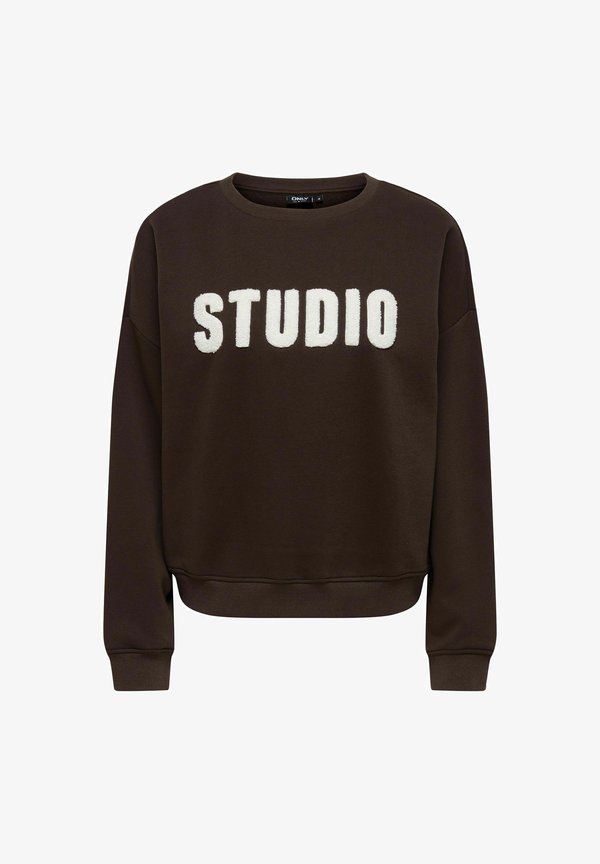 ONLY ONLSWEAT - Sweatshirt - coffee bean