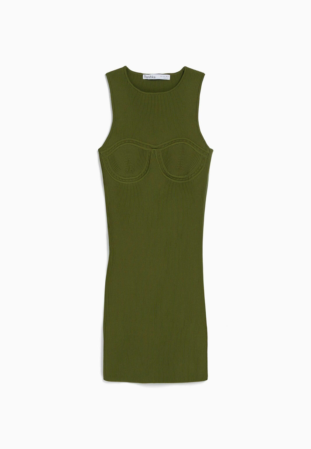Bershka SLEEVELESS OPENWORK MINI