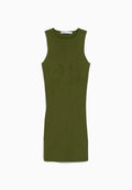 Bershka SLEEVELESS OPENWORK MINI