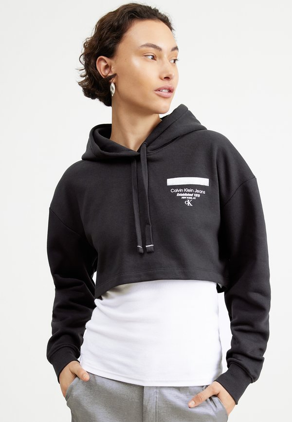 Calvin Klein Jeans STRIPE LOGO CROPPED