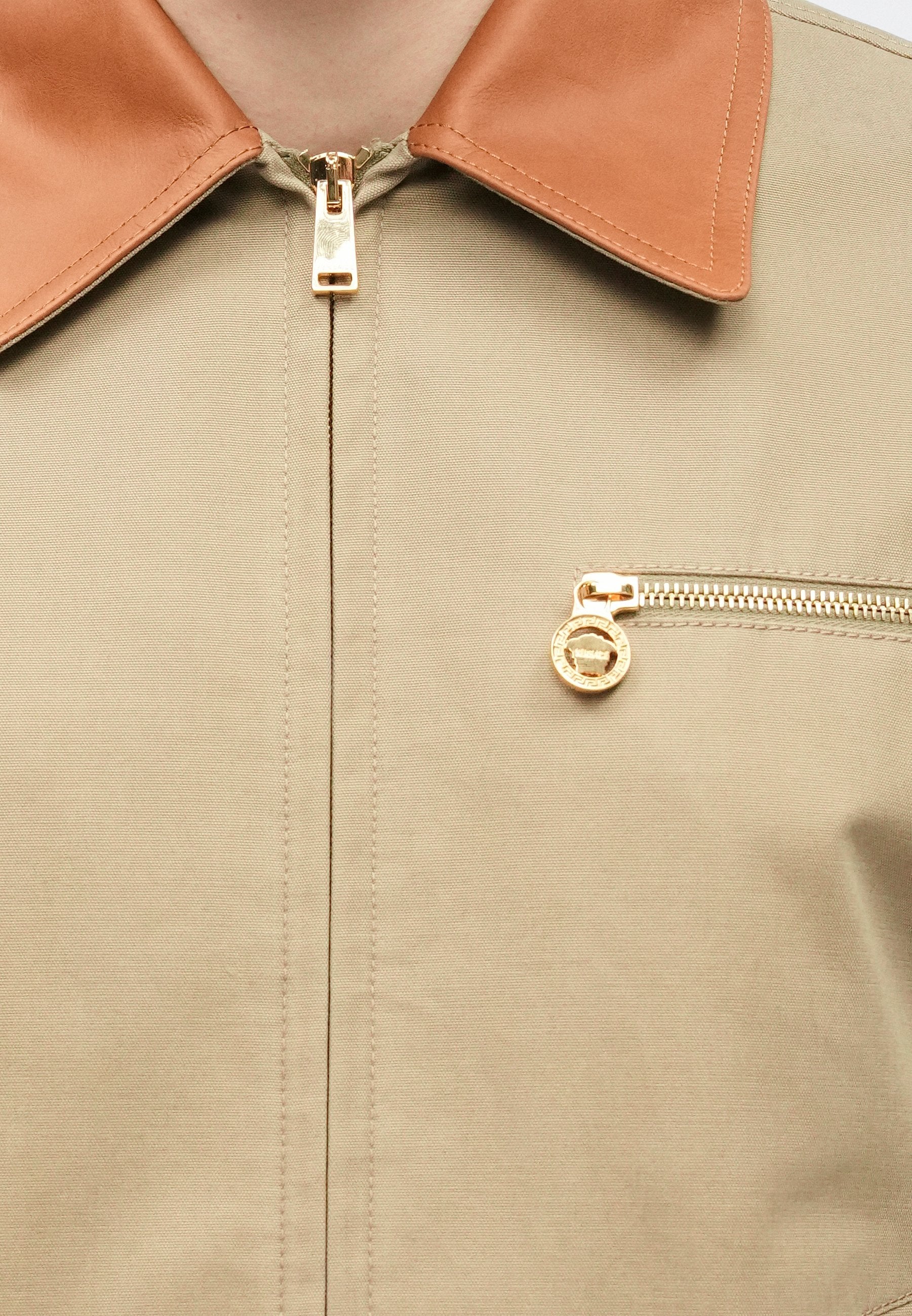 Versace BLOUSON SOFT HAND FABRIC CONTRAST