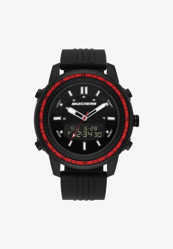 Skechers Chronograph watch - black
