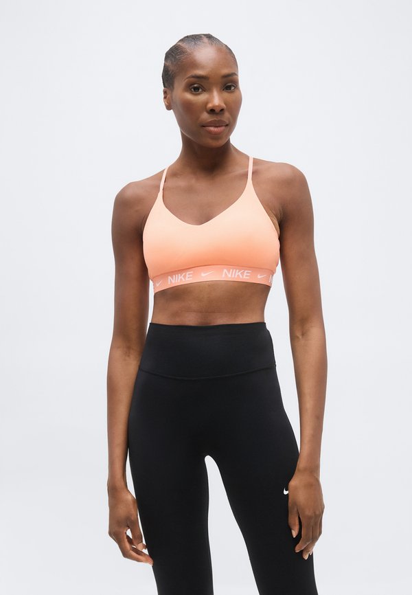 Nike Performance INDY BRA - Light support sports bra - crimson bliss