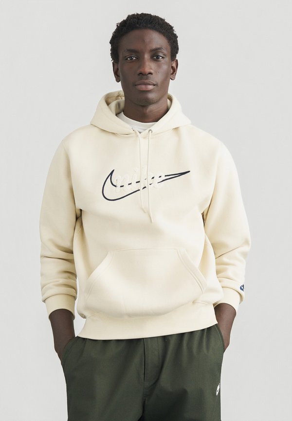 Nike Sportswear M NK CLUB BB HOODIE CTB - Hoodie - khaki/obsidian