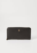Tommy Hilfiger HILFIGER ICON ZIP-AROUND WALLET - Wallet - black