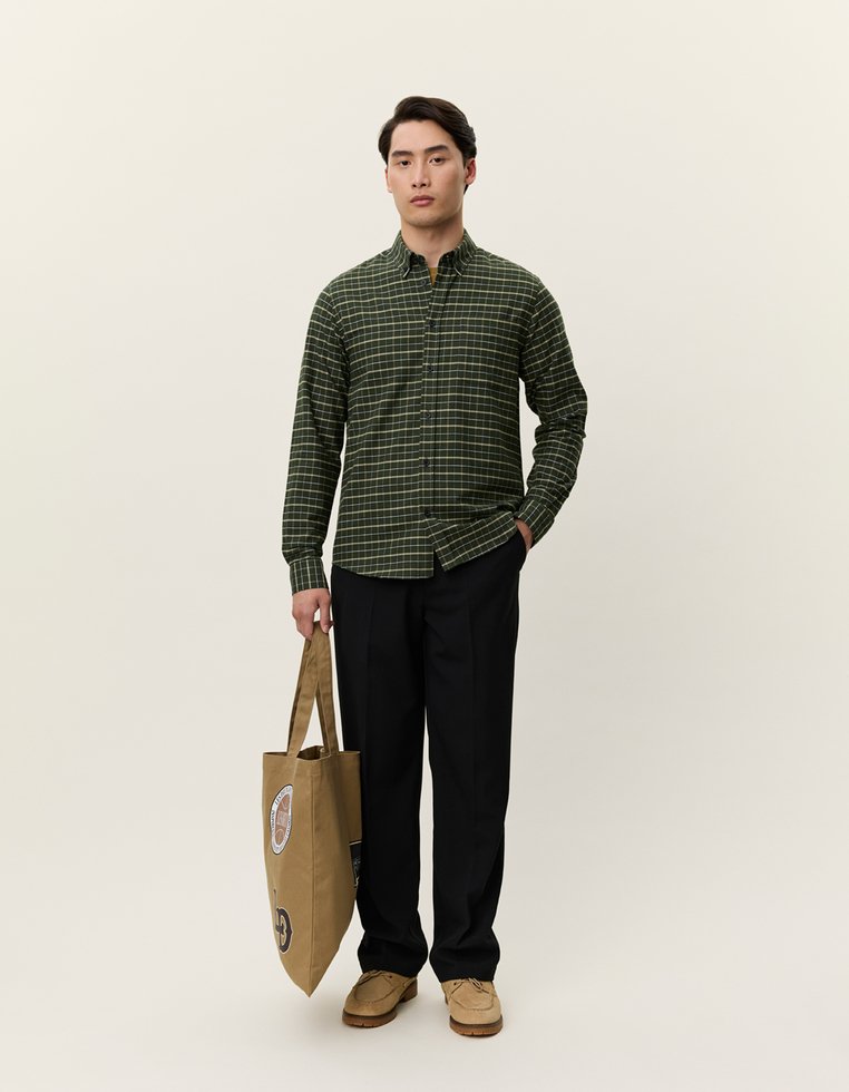 Les Deux KONRAD CHECK OXFORD SHIRT