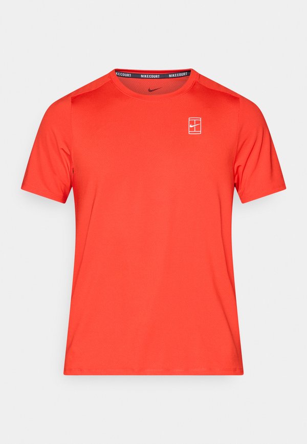 Nike Performance M NKCT DF ADVTG TOP - Sports T-shirt - chile red/white