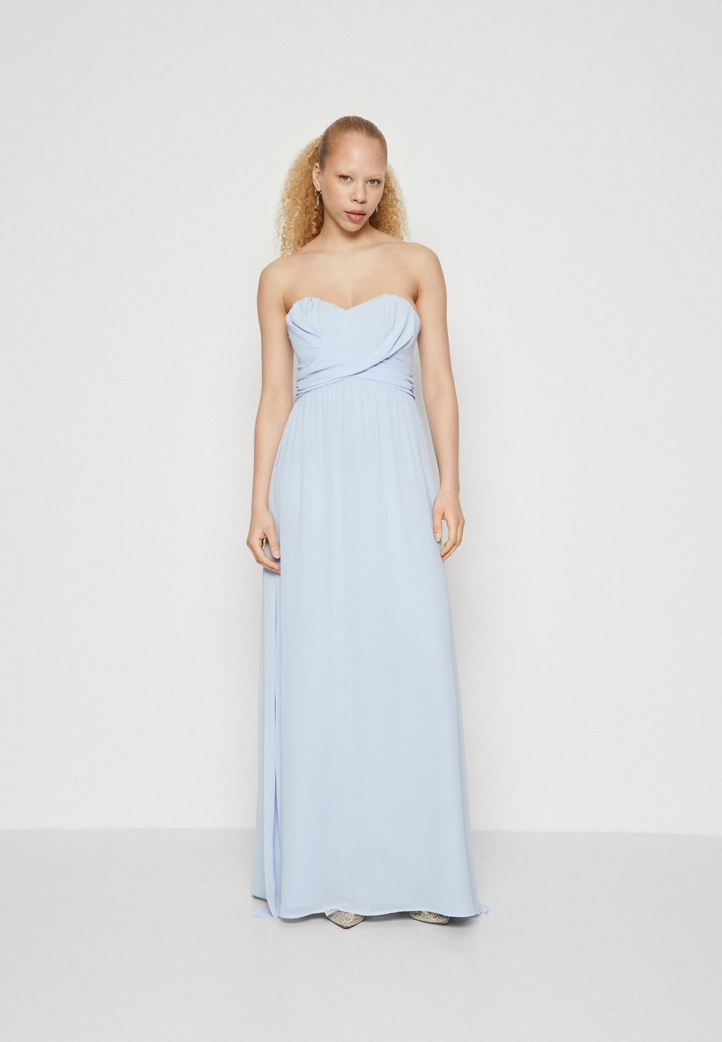 VILA VISTINE DRAPING STRAP DRESS