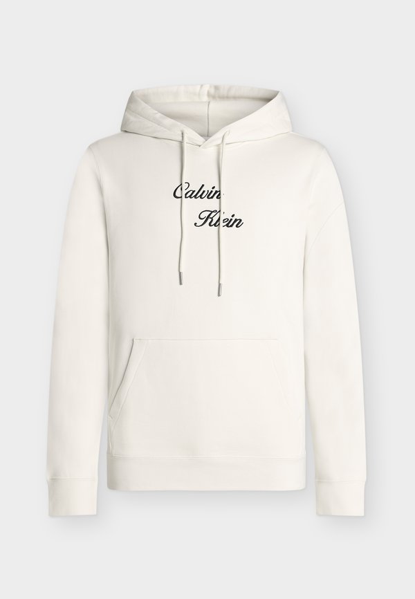 Calvin Klein Jeans TERRY GRAPHIC HOODIE - Hoodie - Tofu